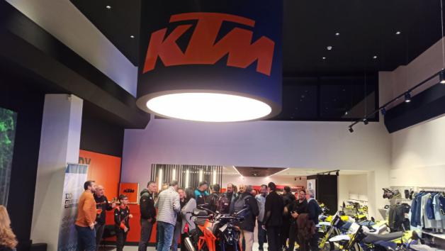 Εγκαίνια του κεντρικού καταστήματος της ΚΤΜ/Husqvarna/GASGAS  