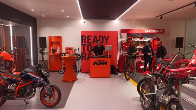 Εγκαίνια του κεντρικού καταστήματος της ΚΤΜ/Husqvarna/GASGAS  
