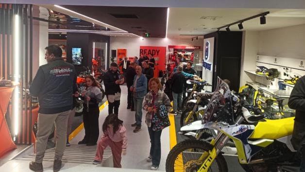 Εγκαίνια του κεντρικού καταστήματος της ΚΤΜ/Husqvarna/GASGAS  