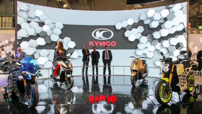 Τα KYMCO SuperNEX και RevoNEX στην έκθεση EICMA 2022.