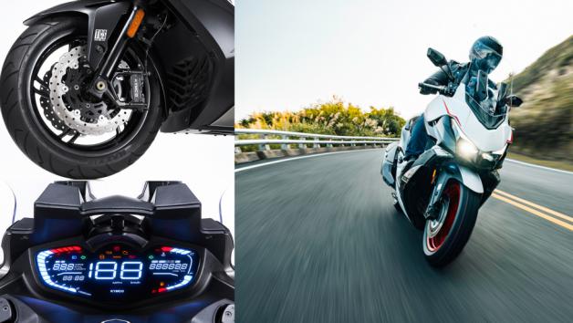 Kymco Xciting VS 400i E5: Ασφαλές σαν αυτοκίνητο! 