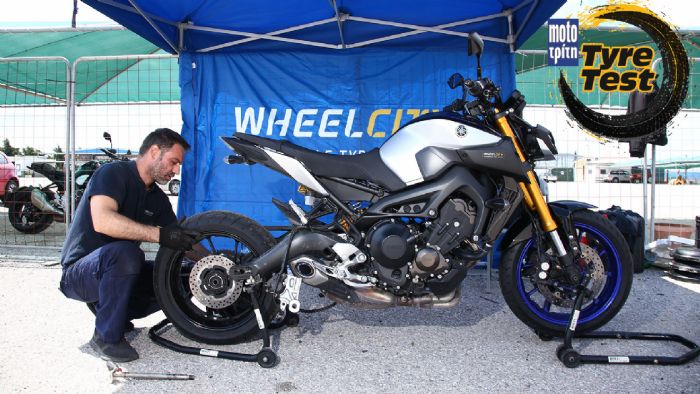 Μόνο στο Moto Τρίτη: Mega test ελαστικών μοτοσυκλέτας σε στεγνό-βρεγμένο-πίστα. 