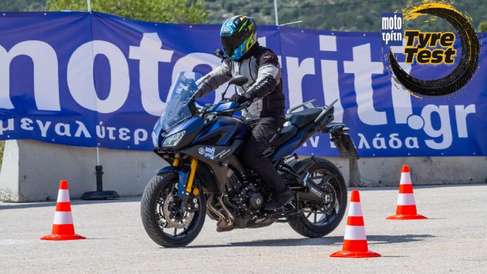 Μόνο στο Moto Τρίτη: Mega test ελαστικών μοτοσυκλέτας σε στεγνό-βρεγμένο-πίστα. 