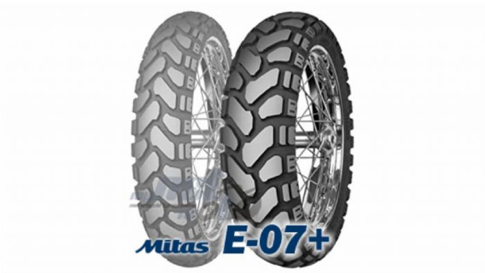 Mitas E-07 130/80-17 & 90/90-21 