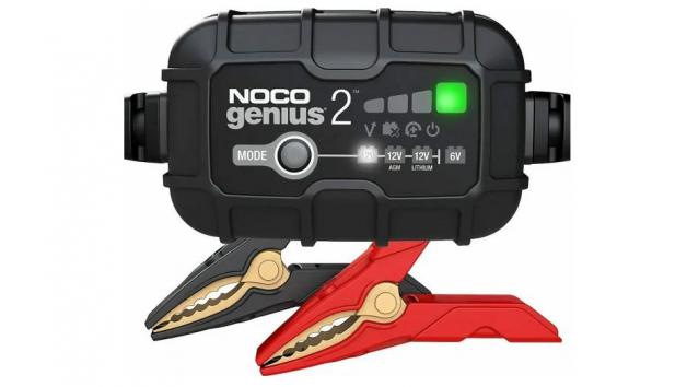 Φορτιστής και συντηρητής μπαταριών Noco Genius 2 6V & 12V 2A