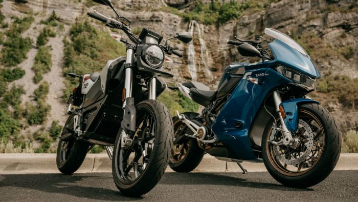 H γκάμα της Zero Motorcycles στην Ελλάδα 