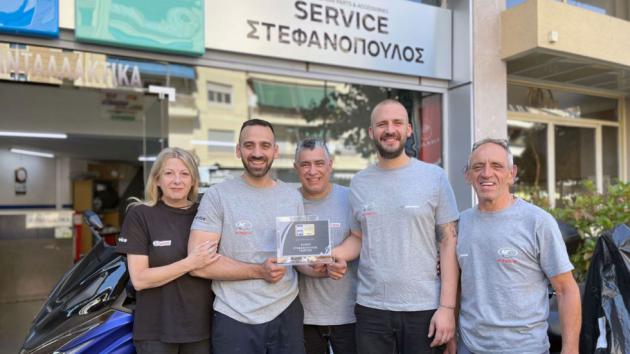 BEST AFTER SALES 2023 KYMCO - ΓΕΩΡΓΙΟΣ ΣΤΕΦΑΝΟΠΟΥΛΟΣ 