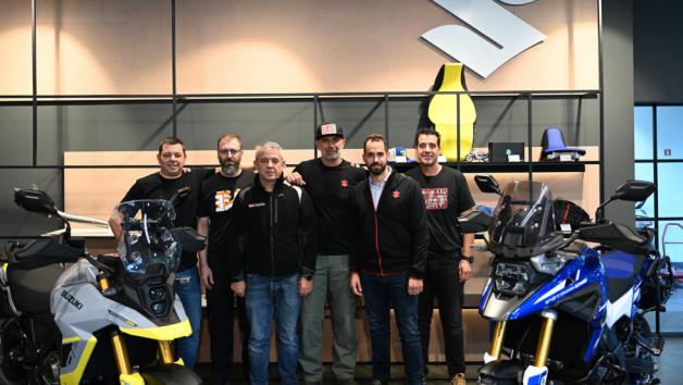 Συνεργασία της Suzuki με τον Νίκο Σπανό και την All Road Training-Riding Academy  