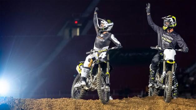 Η πρώτη επίσημη παρουσίαση της Motocross Triumph στο Los Angeles 