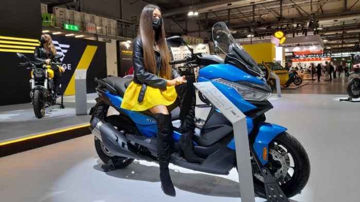 Voge 400 SR4: Με μοτέρ και πλαίσιο BMW 