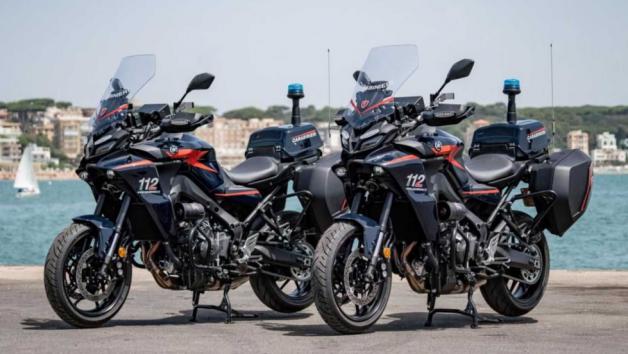 Τα εντυπωσιακά Yamaha Tracer 9 των Carabinieri 