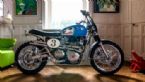 Custom Triumph Bonneville:   `70s