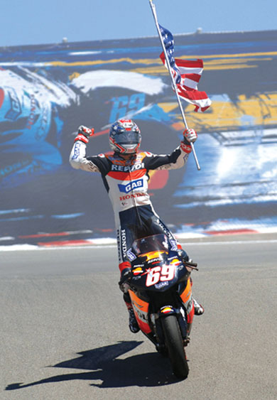  � ��������� ��� Moto GP ��� ����� ��� �������� ��������� ���� ��� ������� 11 ����, ����������� ��� ��� ����� ���� ��� ������ ���������� Nicky Hayden ���� ������� ���, � ������ �������� �� ��� �������� ��� ��� �� ������ ��� ������.