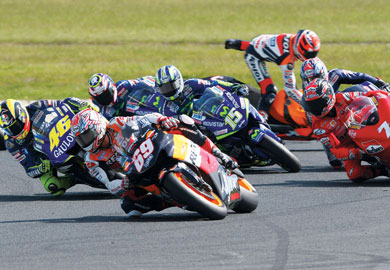 � ����� �������� ��� Moto GP ���� ���������������� ������ ����� ���� �������, �� ��� Marco Melandri �� �������� ������� ��� ��������� �������� �����, ��������� ���� 2� ���� ��� ��������� ���������� Valentino Rossi.