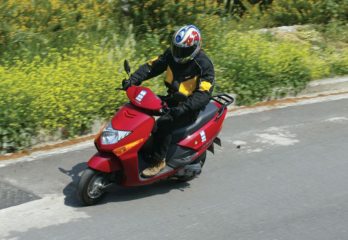 �� scooter ���������� �������, ����������� ������ ��� ���������� ������� ��� ������. � 
