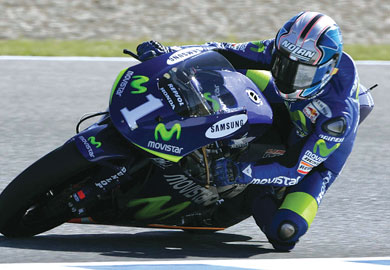 � ������ ������ ��� �� Moto GP �������� ���� ����� ��� Jerez ���� 10 ��������. �� ��� 