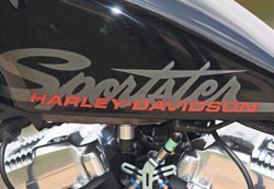                   Chuck Norris.        ,   :   William S. Harley    Davidson      Sportster,  Chuck Norris      .  o    Forty Eight.

