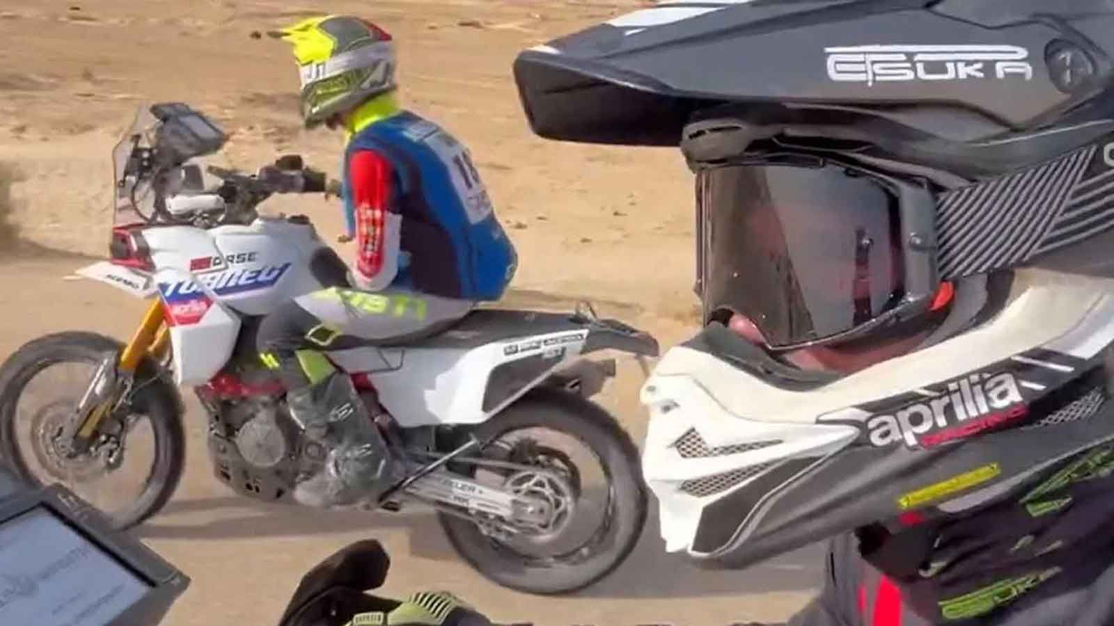 Aprilia Tuareg 457: Την τσάκωσαν σε αγώνα