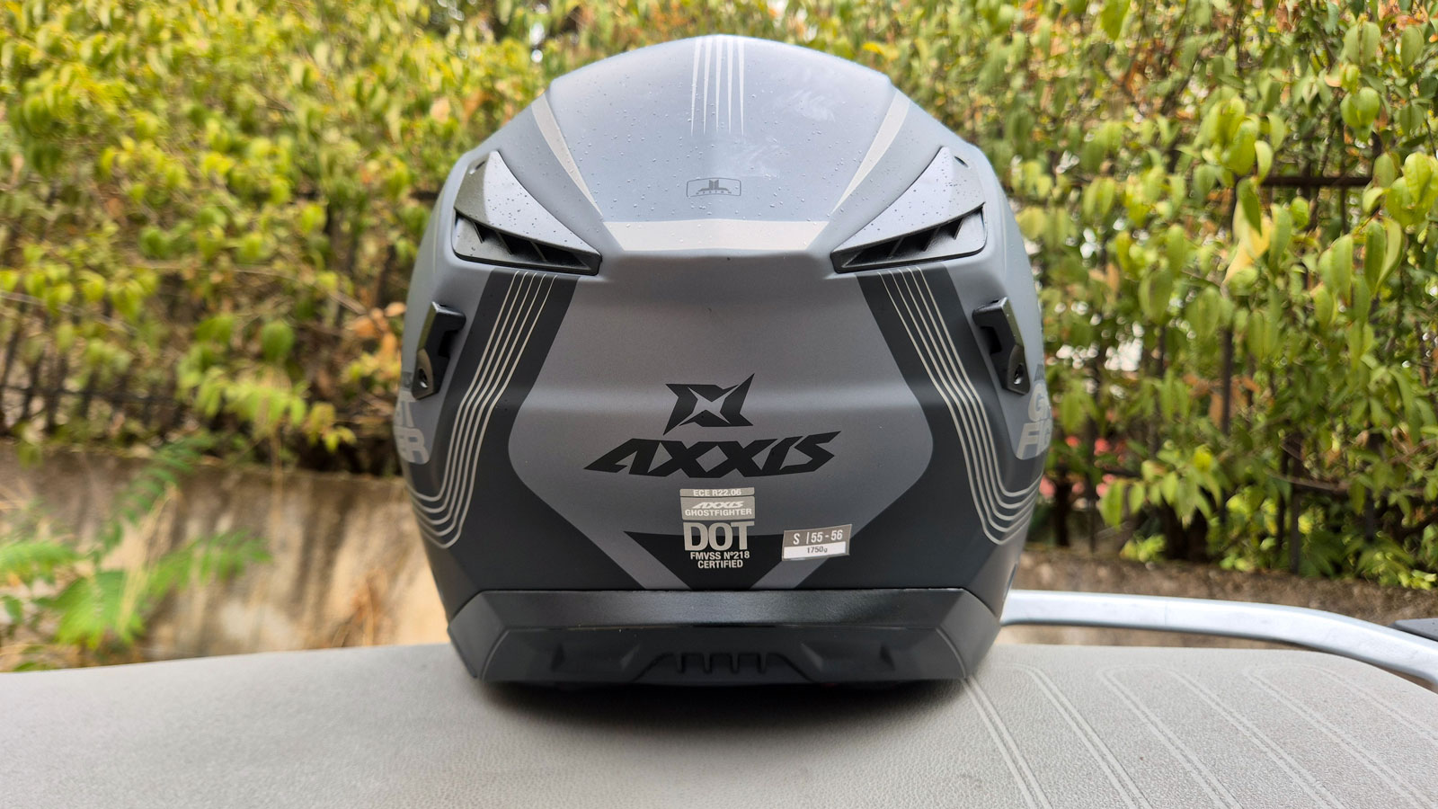Πίσω όψη του Axxis Ghostfighter. 