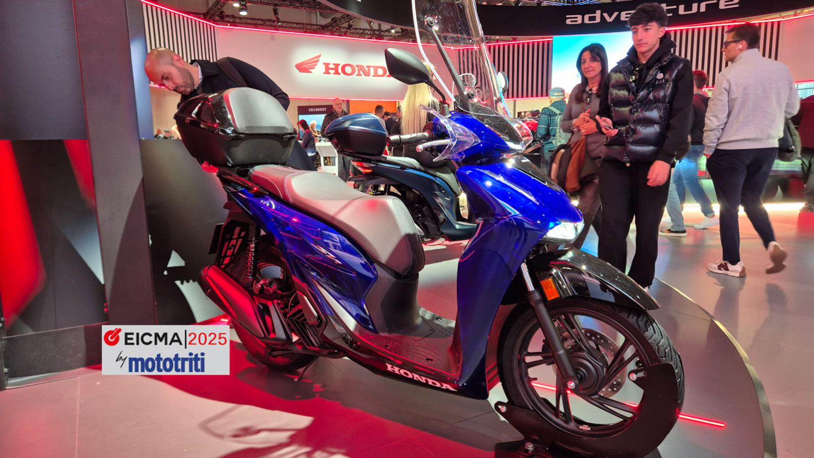 Eicma 2025: Νέο Honda SH 125 & 150 