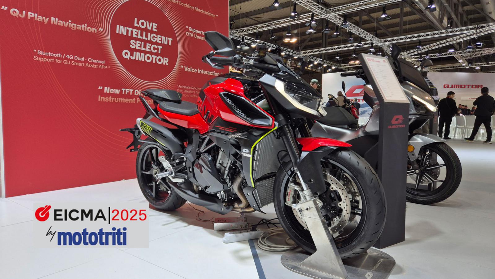 Eicma 2025: QJMotor SRK 921