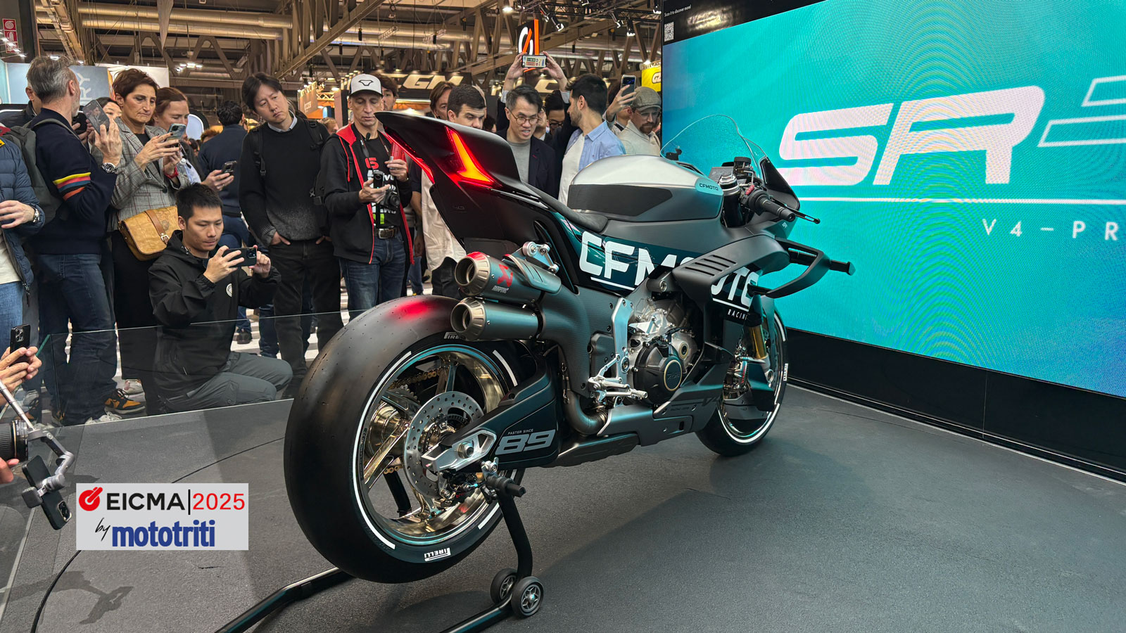 EICMA 2025 - CFMOTO SR-RR V4 Prototype