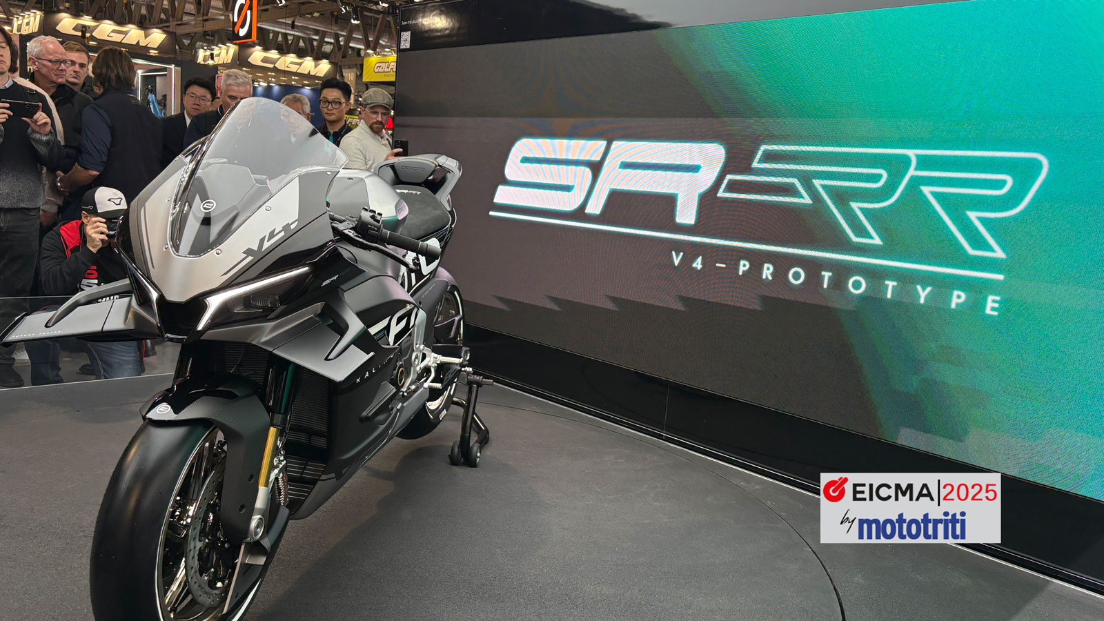 EICMA 2025 - CFMOTO SR-RR V4 Prototype