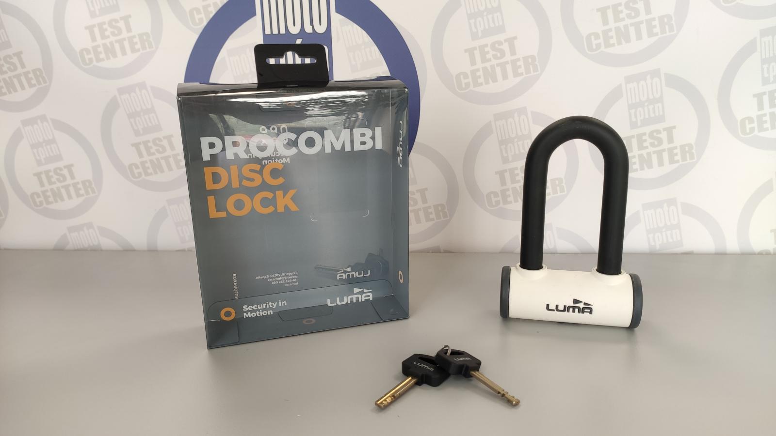 Παρουσίαση κλειδαριές δισκοφρένου Luma