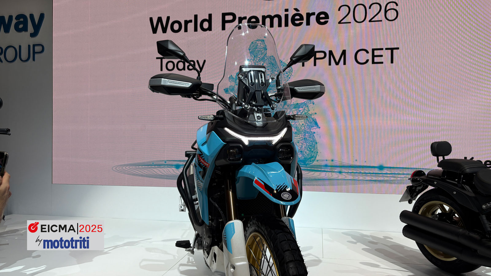 EICMA 2025 Morbidelli T502XR