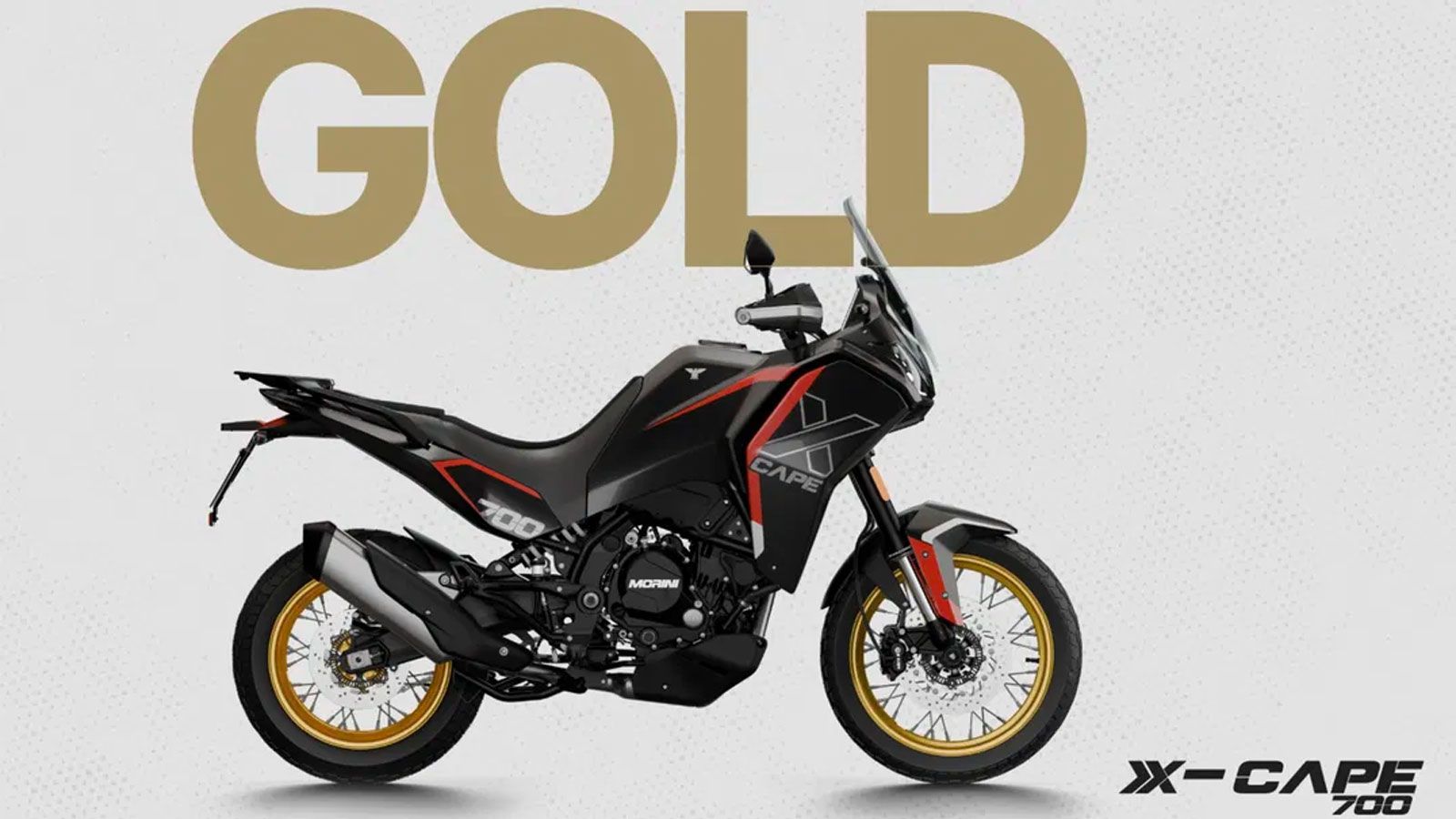 Η Moto Morini X-Cape 700 Gold Edition παρουσιάστηκε επίσημα για την ιταλική αγορά και υπόσχεται να ανεβάσει τον πήχη στην κατηγορία των μεσαίων adventure μοτοσυκλετών.