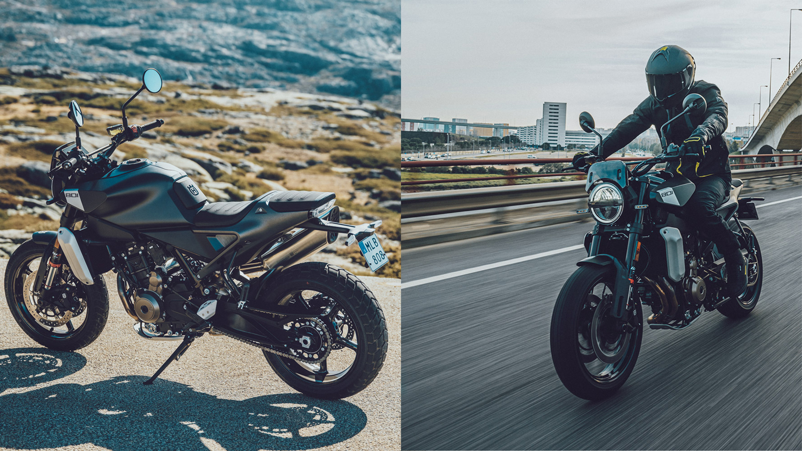 Husqvarna Svartpilen 801: Tα χαρακτηριστικά του μαύρου δικύλινδρου βέλους