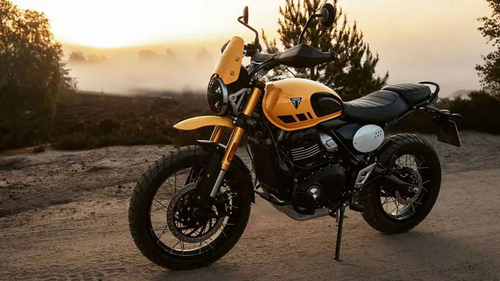 Με ακτινωτές ζάντες και tubeless λάστιχα και κοντός μπροστινός λασπωτήρας