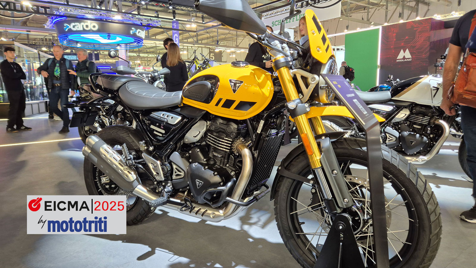 EICMA 2025: Triumph Scrambler 400XC