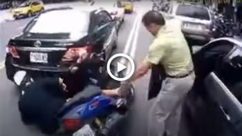 VIDEO: «Ατυχηματάκι» με scooter καταλήγει (πολύ) άδοξα! 