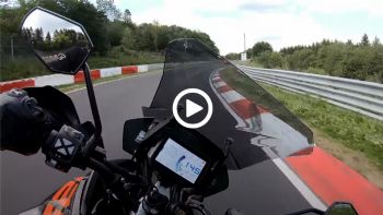 VIDEO: Αναβάτης KTM 1290 Super Adventure το στύβει στο Nurburgring