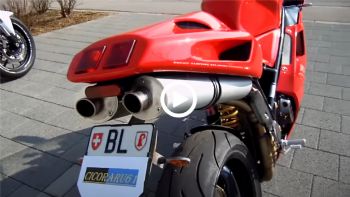 VIDEO: Ο ήχος της ομορφότερης μοτοσυκλέτας στην ιστορία – Ducati 916