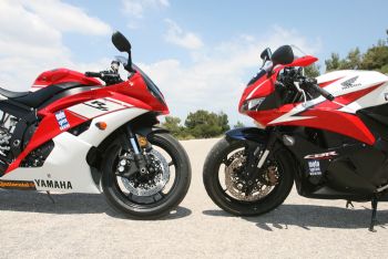 CBR 600RR Vs YZF R6