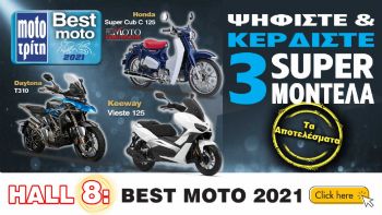 Best Moto 2021: Τα αποτελέσματα και η κλήρωση των νικητών