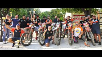 KTM Enduro team:    