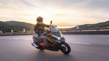 KYMCO DT X 360:    ADV scooter