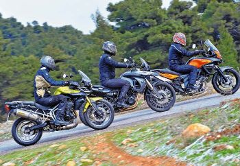 BMW F 800 GS vs Suzuki V-Strom 650 vs Triumph Tiger 800