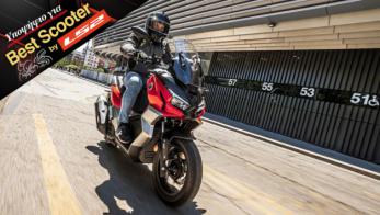 Voge SR1 ADV: Adventure scooter με TCS, Dash Cam και μεγαλύτερες αναρτήσεις 