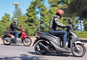 Honda Vision 110 vs Honda Wave 110i