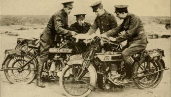 Οι μοτοσυκλέτες του Πρώτου Παγκοσμίου Πολέμου