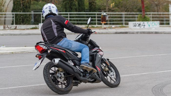 Δοκιμάζουμε το Honda Supra GTR150