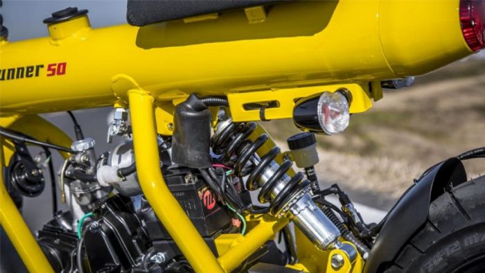 Σε κοινή θέα όλα τα μηχανικά μέρη. 