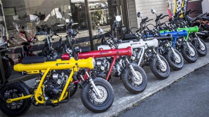 Όλα τα χρώματα του Gunner. 