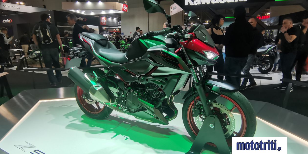 Το ολοκαίνουριο Ζ500 της Kawasaki - kawasaki