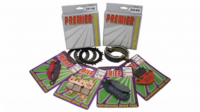 Τακάκια, σιαγώνες και δίσκοι Premier για βελτιωμένο φρενάρισμα