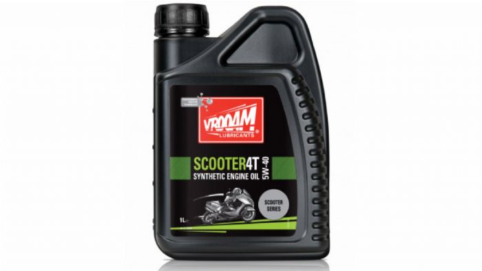 Vrooam Scooter 4T: Πλήρως συνθετικό λάδι για scooter